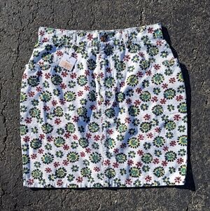 Y2K Esprit Bold Pattern Skirt